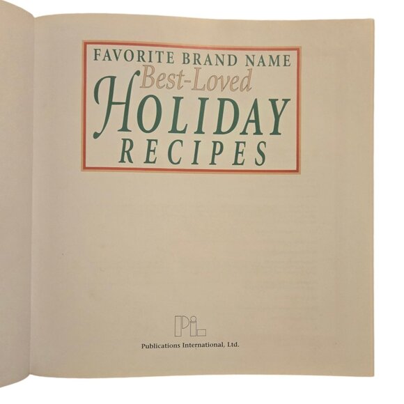 Favorite Brand Name Cookbook Best Loved Holiday Recipe Book Christmas - Picture 6 of 16